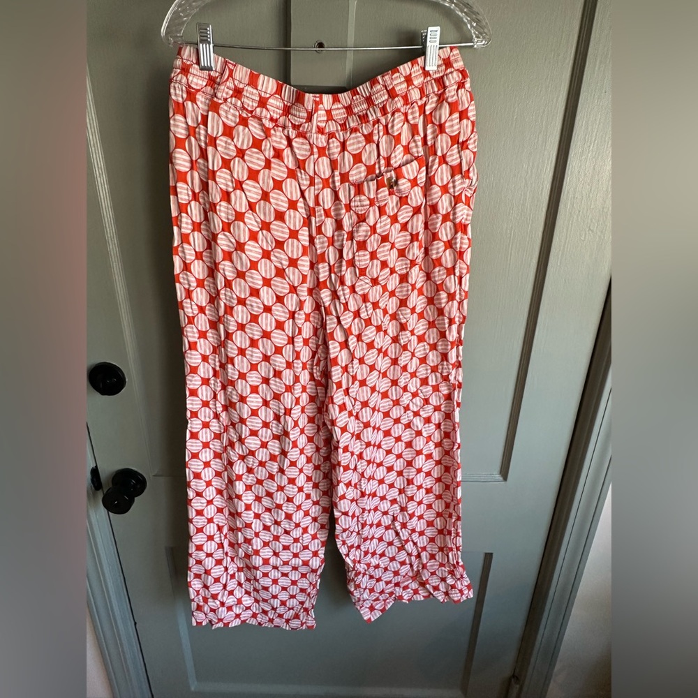 Maeve Straight-Leg Pull-On Silk Pants - Picture 8 of 10